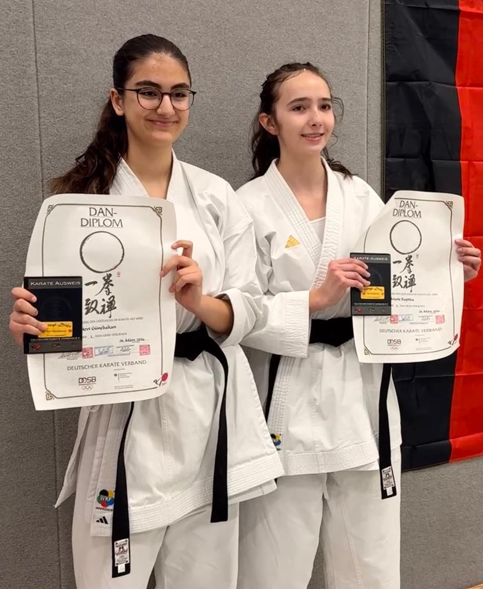 Prüfung zum 1. Dan bestanden